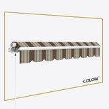 Copertină cu brațe articulate ECO Gandia
