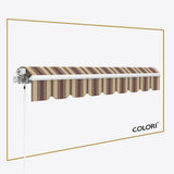 Copertină cu brațe articulate ECO Warm Riviera