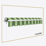 Copertină cu braț articulat ECO Green Oasis