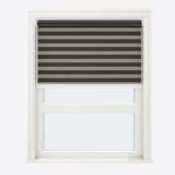 Jaluzele Impression Day and Night Blackout Delicacy Dark Brown