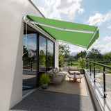 Copertină cu brațe articulate Mono Parrot Green