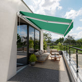 Marchiză cu brațe articulate Mono Patio Green