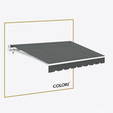 Copertină cu braț articulat Mono Mouse Grey