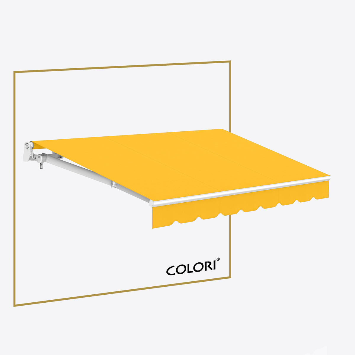 Copertină cu braț articulat Mono Marigold Yellow