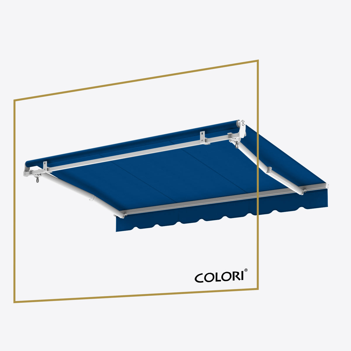 Marchiză cu brațe articulate Mono Yale Blue