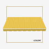 Copertină cu brațe articulate Mono British Yellow
