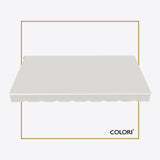Copertină cu braț articulat Mono Mist Grey