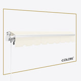 Copertină cu braț articulat Mono Signal White