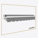 Copertină cu braț articulat Mono Dusty Grey