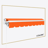 Copertină cu brațe articulate Mono Goldfish Orange
