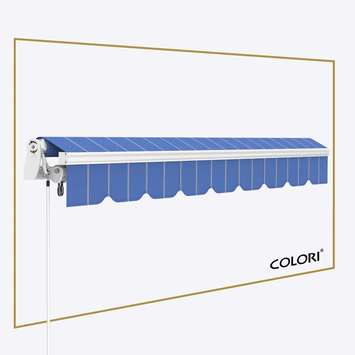 Copertină cu braț articulat Mono Space Eggnog