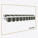Copertină cu brațe articulate Mono Pebble Grey