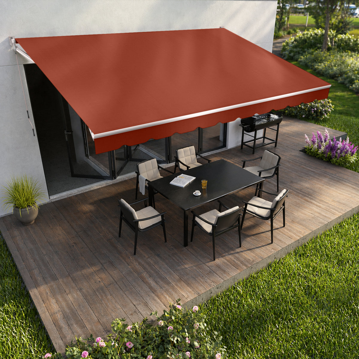 Copertină cu brațe articulate Standard Brick