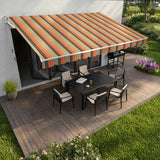 Copertină cu braț articulat standard Desert Orange
