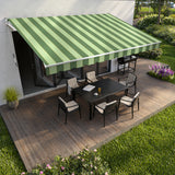 Copertină cu braț retractabil standard Green Oasis