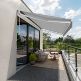 Copertină cu braț articulat standard Marble Grey