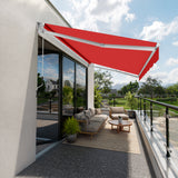 Copertină cu brațe articulate standard Scarlet Red