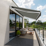 Copertină cu brațe articulate standard, gri perlat (Pebble Grey)