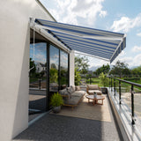 Copertină cu brațe articulate standard Marina Blue