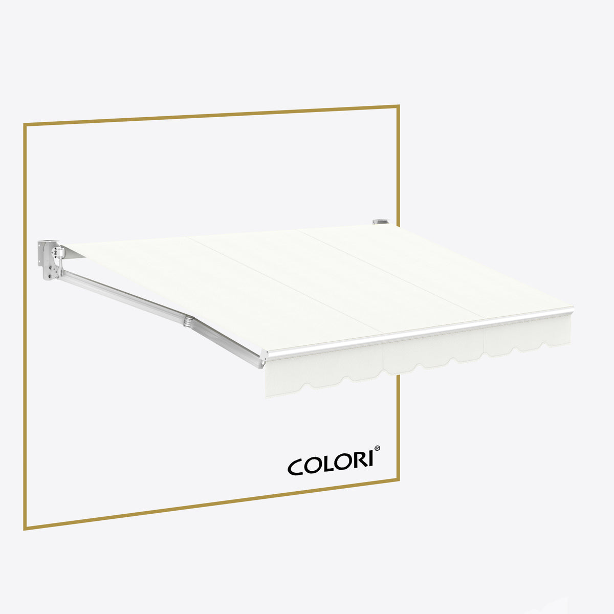Copertină cu braț retractabil standard Persian Taupe