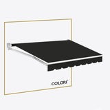 Marchiză cu brațe retractabile Standard Black