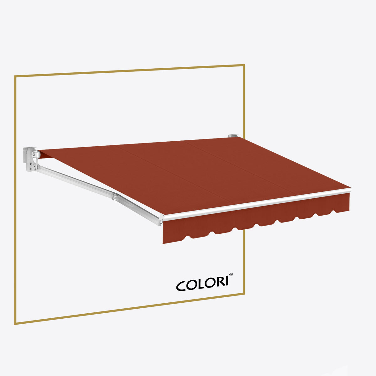 Copertină cu brațe articulate Standard Brick