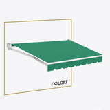 Copertină cu braț articulat standard Patio Green