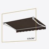 Marchiză cu braț articulat standard Chocolate