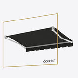 Marchiză cu brațe retractabile Standard Black