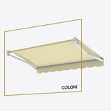 Copertină cu brațe articulate standard Limonetto