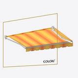 Marchiză cu brațe retractabile standard Sunburst