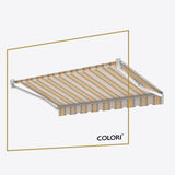 Copertină cu brațe articulate Standard Rye Yellow