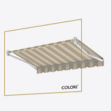 Copertină cu brațe articulate Standard Hardelot Bej