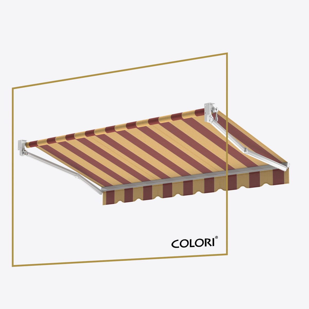 Copertină cu brațe articulate standard Astorga