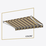 Copertină cu braț articulat standard Cocoa Shades