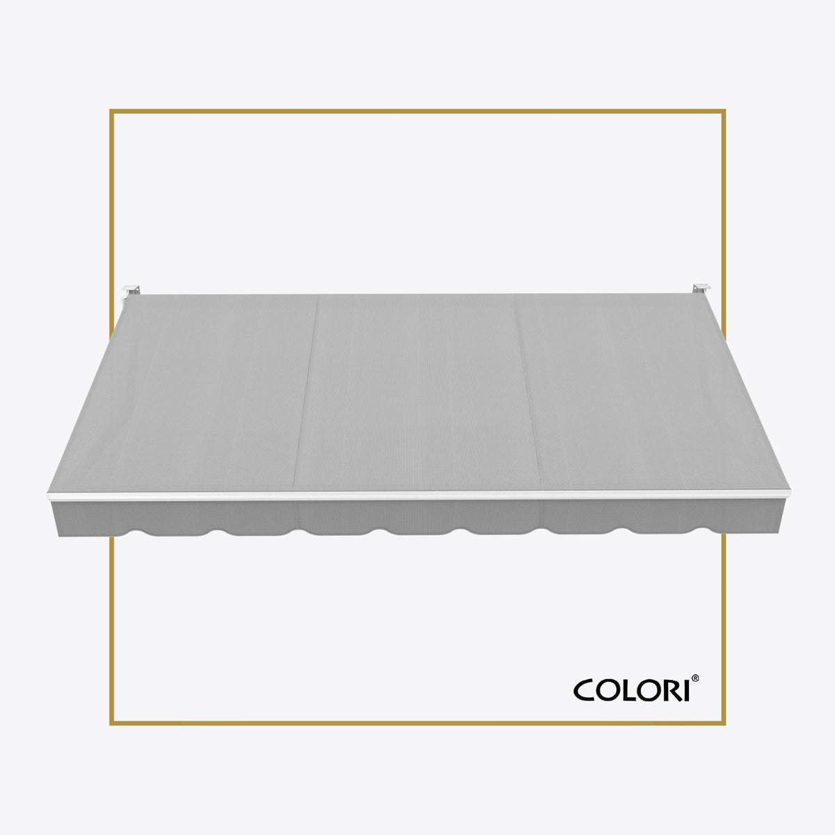 Copertină cu braț articulat standard Marble Grey