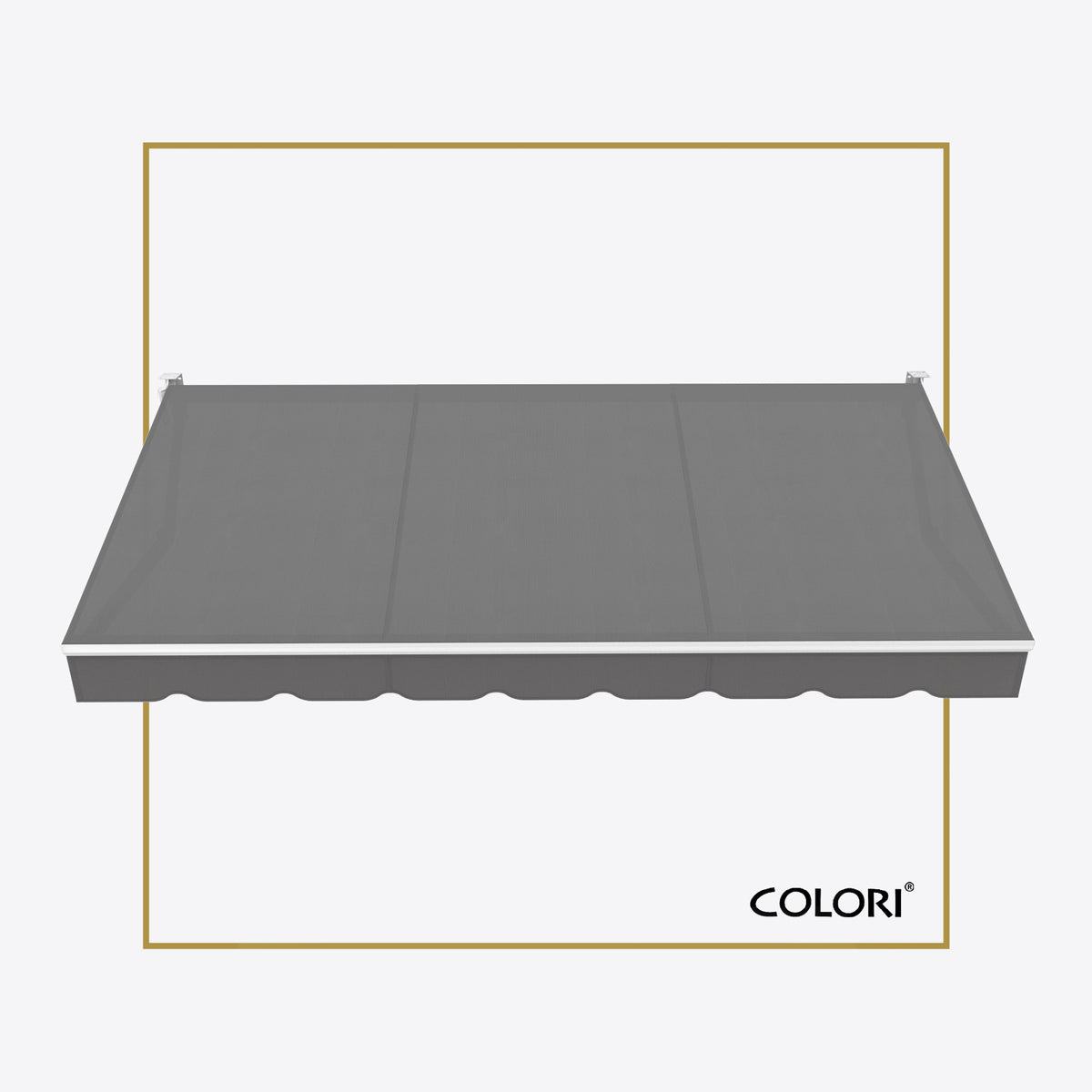Copertină cu brațe articulate standard Dusty Grey