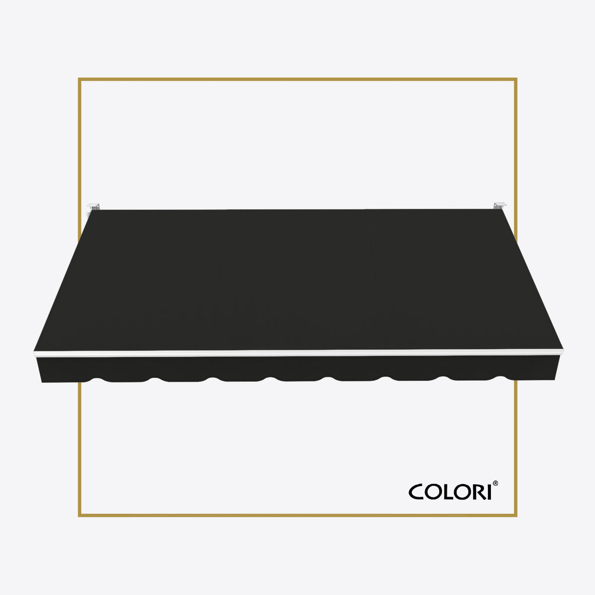 Marchiză cu brațe retractabile Standard Black