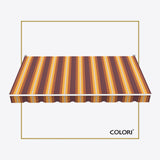 Copertină cu brațe articulate standard Sunset Glow