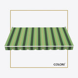 Copertină cu brațe articulate standard Vivid Verde