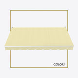 Copertină cu brațe articulate standard Limonetto