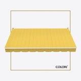 Copertină cu brațe articulate Standard British Yellow