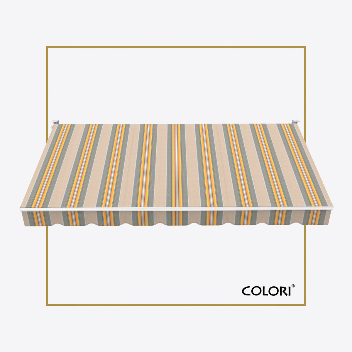Copertină cu brațe articulate Standard Rye Yellow