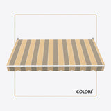 Copertină cu brațe articulate standard Sand Ash