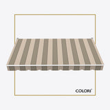 Copertină cu brațe articulate Standard Elegant Ray Chocolate