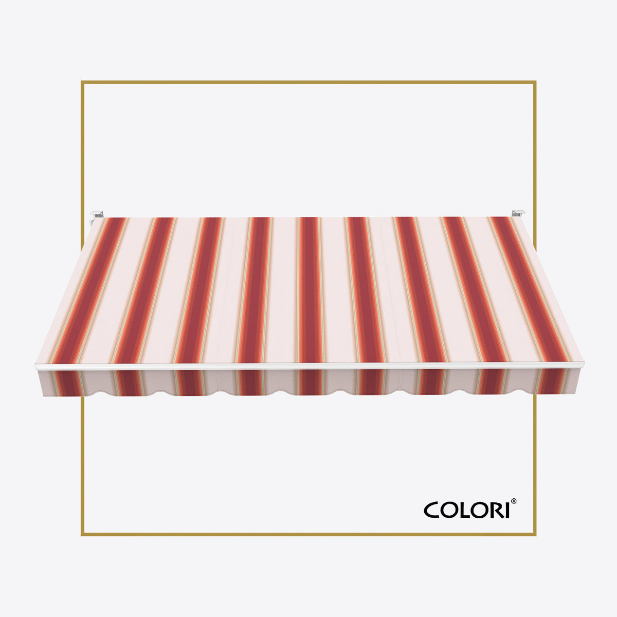 Copertină cu brațe articulate Standard Red Playground