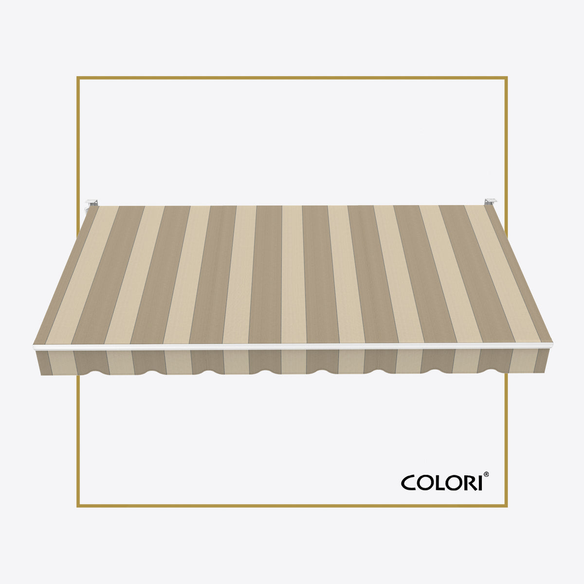 Copertină cu brațe articulate Standard Hardelot Bej
