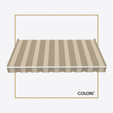 Copertină cu brațe articulate Standard Hardelot Bej