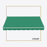 Copertină cu braț articulat standard Patio Green