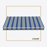 Copertină cu brațe articulate standard Marina Blue